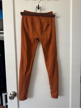 Aurola Rust Brown Stretch Leggings